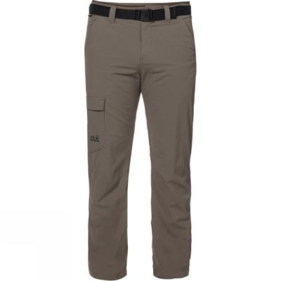 Pantalones Jack Wolfskin Hoggar Hombre - Kaki - Chile OET739802